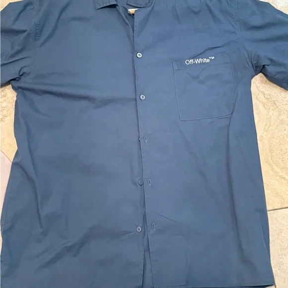 2 Off White Button up deal Authentic Deal